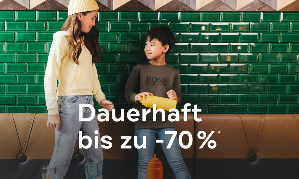 Dauerhaft bis zu -70%*